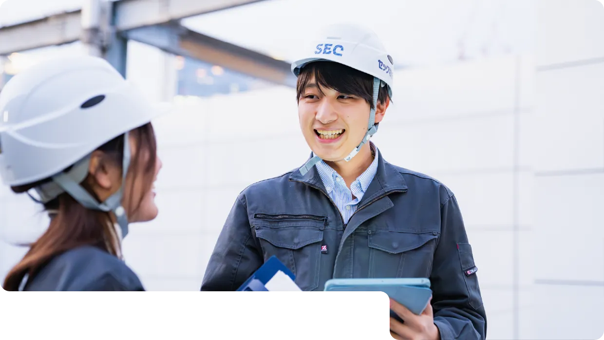 現場で学びながら感じる手応えのある経験